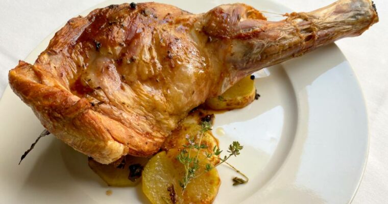 Ternasco asado – cocina tipica de aragon